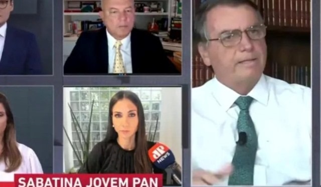 V Deo Bolsonaro Discute Jornalista Ap S Pergunta Sobre Im Veis