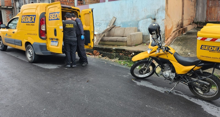 PF Investiga Roubo A Carro Dos Correios Na Zona Leste De Manaus