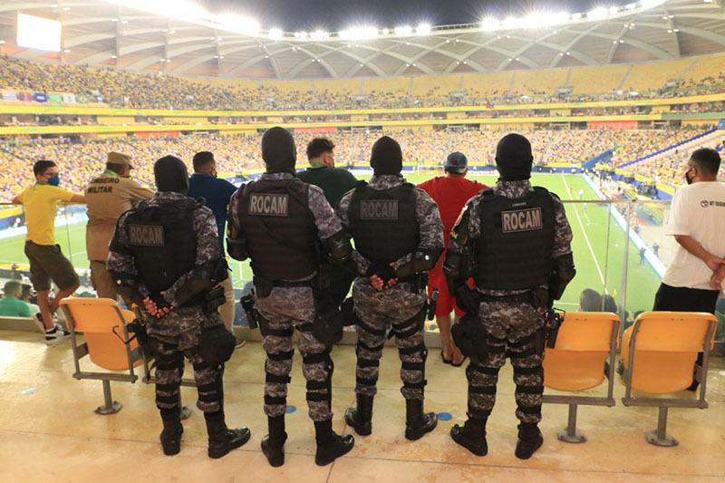 Operação Arena 33 garantiu segurança para torcedores no jogo Brasil e Uruguai