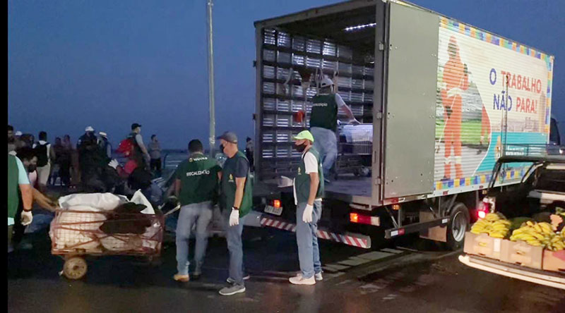Operação na Manaus Moderna visa combater comércio irregular, crimes e revitalizar área