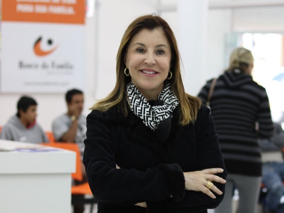 Isabel Baggio, presidente do Banco da Família