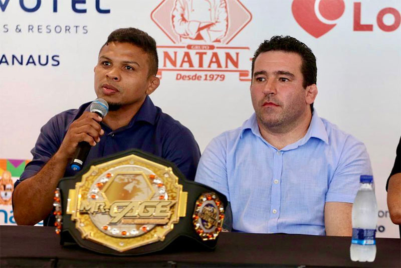 Coletiva de lança ª edição do BF Mr Cage em julho na Arena da Amazônia Portal Barelândia