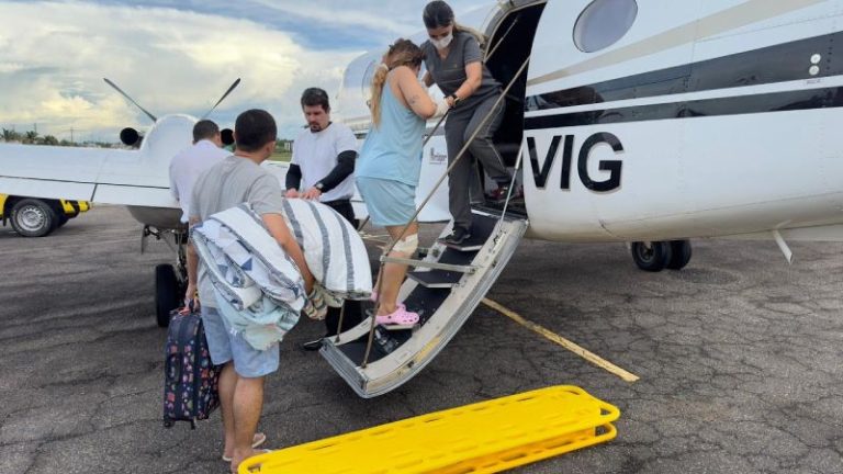 Acidente na BR-174: Vítimas são transferidas para Manaus