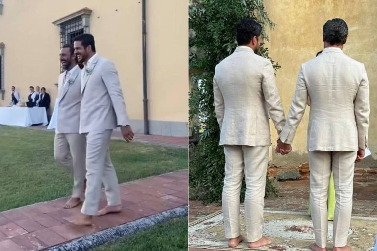 Marco Pigossi se casa com cineasta em cerimônia íntima na Itália