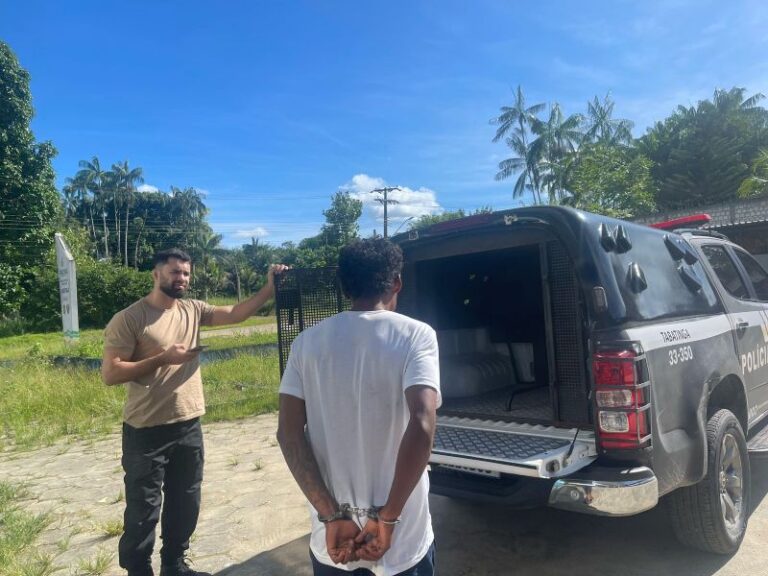Homem é preso por ameaçar ex-companheira com faca em Tabatinga